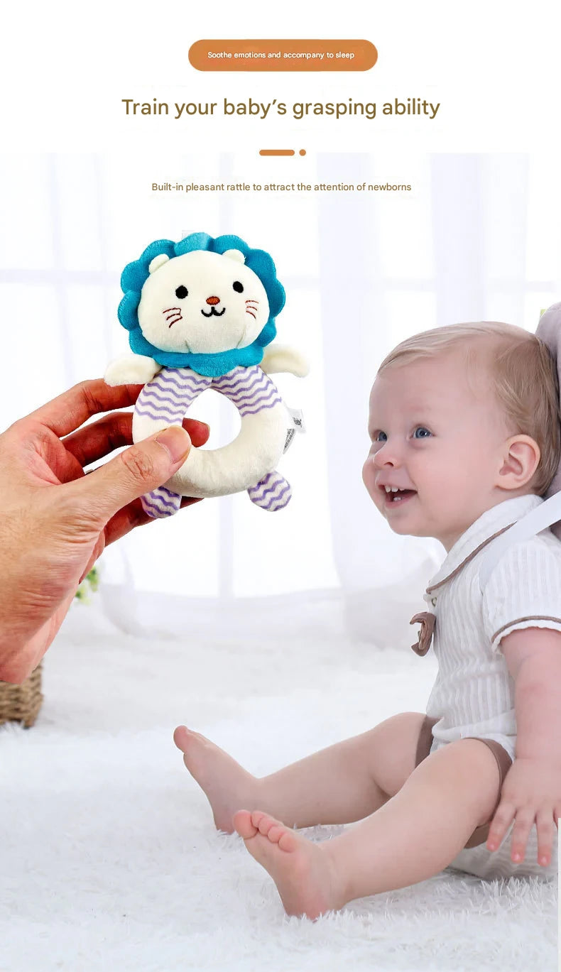 Infant And Toddler Toy Crinkle Paper BB Stick Hand Shaker Set