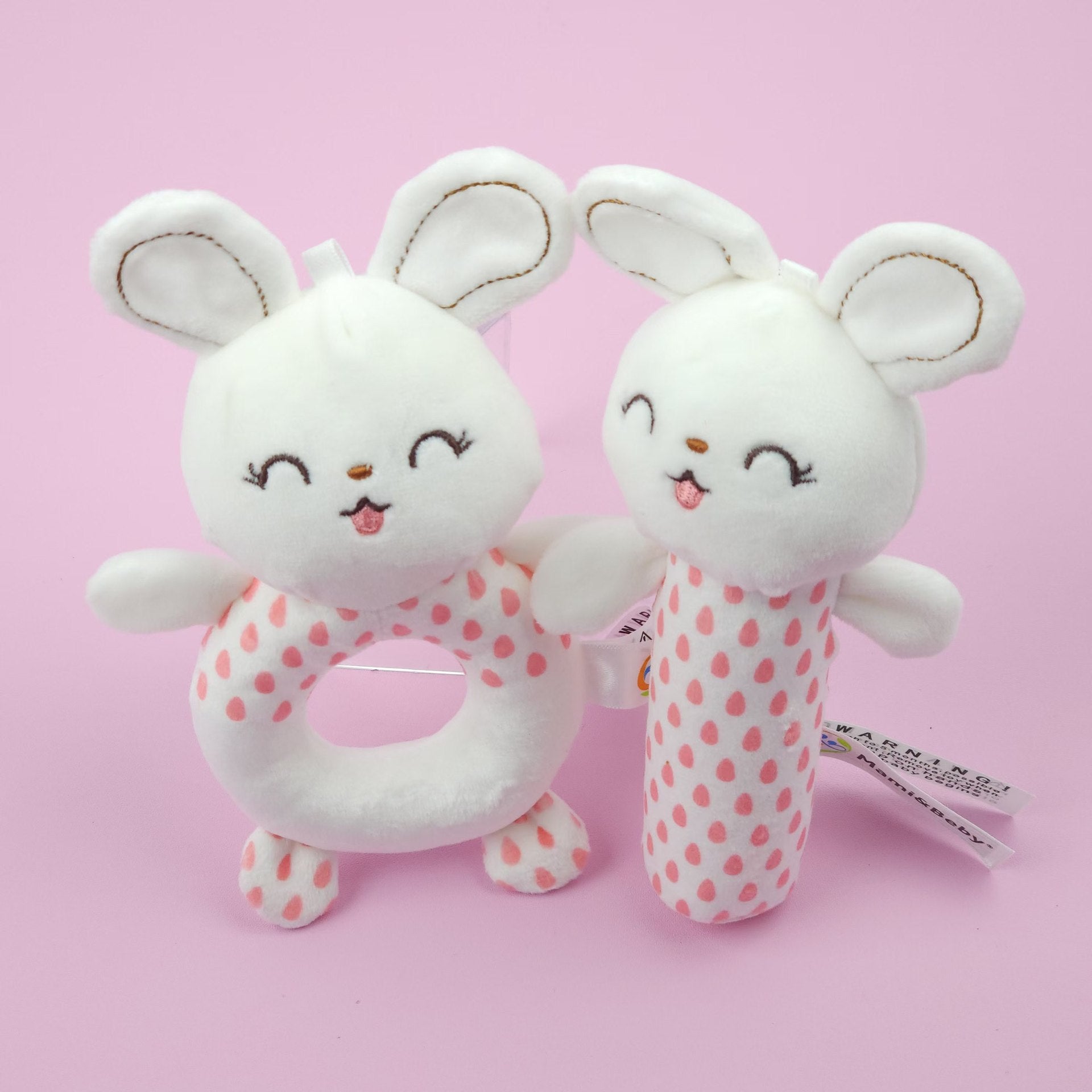 Infant And Toddler Toy Crinkle Paper BB Stick Hand Shaker Set